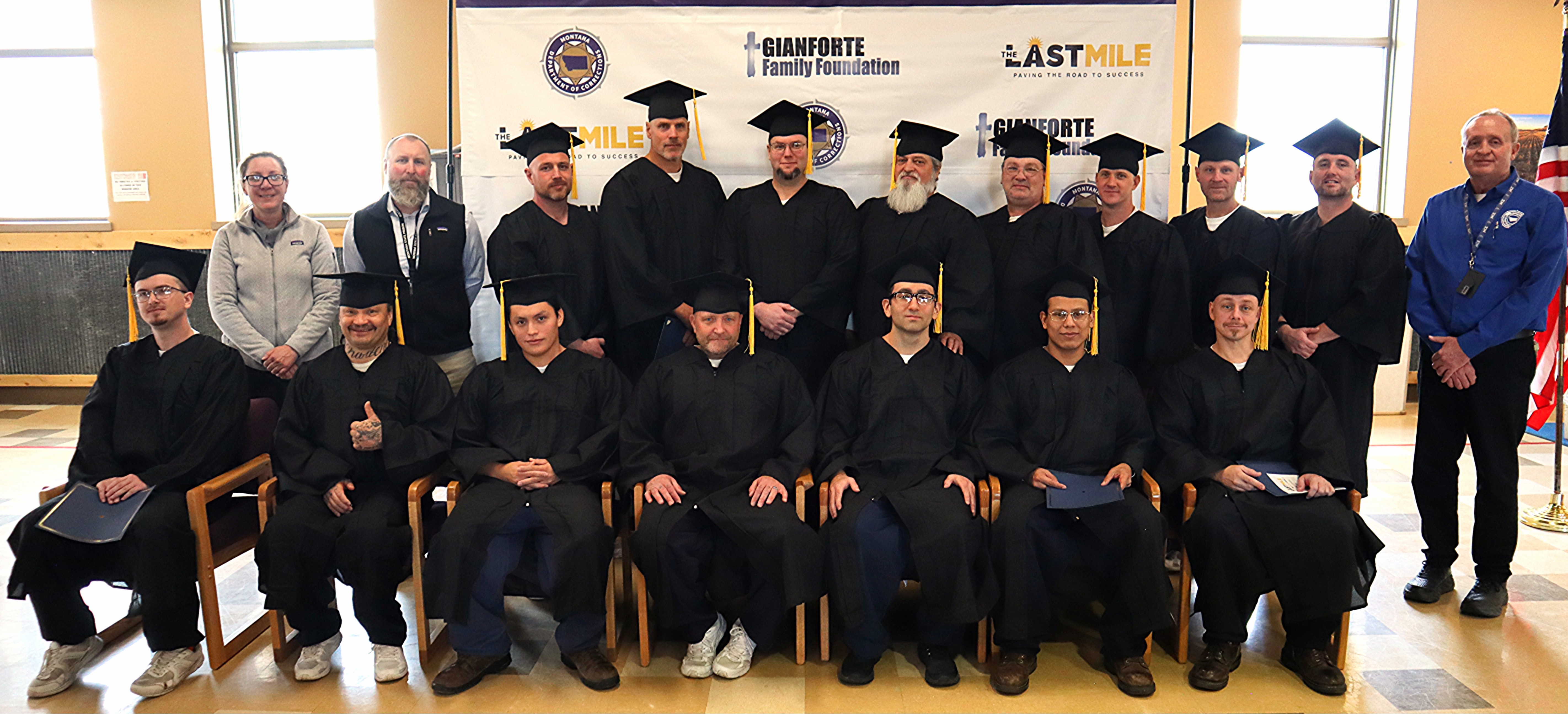 group of graduates