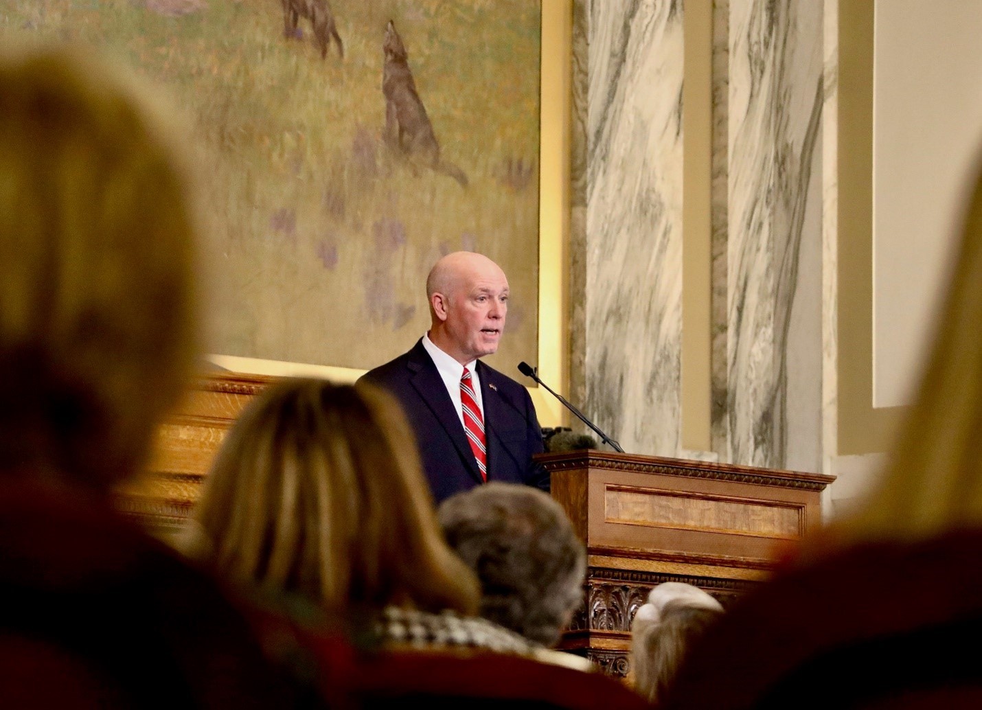 Gov. Gianforte calls for judicial reform at his State of the State Address