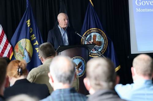 Gov. Gianforte addresses family of SSG Atkins