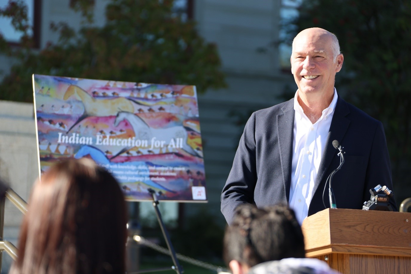 Gov. Gianforte marks American Indian Heritage Day at the State Capitol