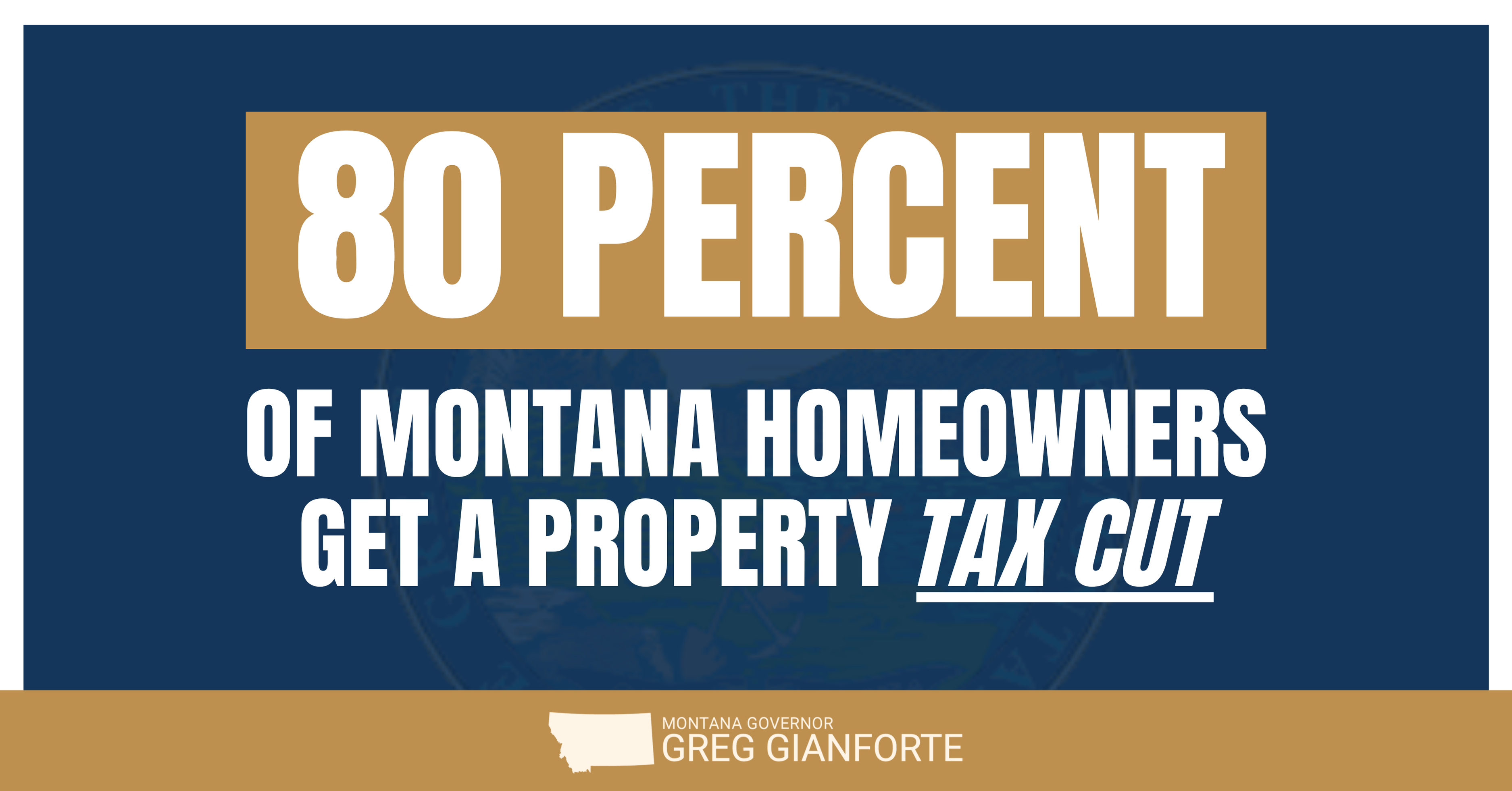 80 Percent of Montana Homeowners Get a Property Tax Cut