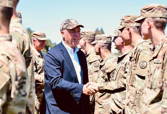 Governor Gianforte Recognizes Montana National Guard Soldiers Deploying ...