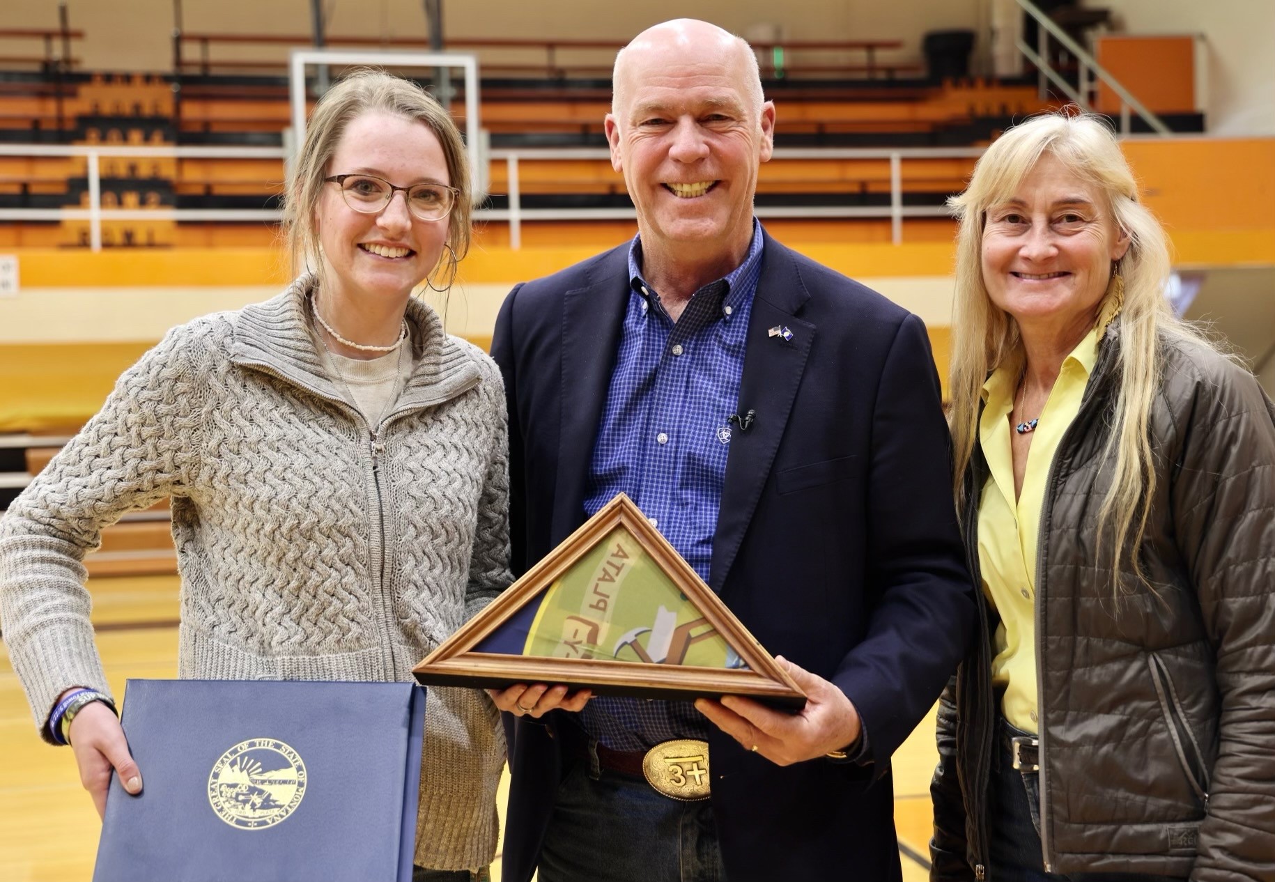 Halle Mitchell - Spirt of Montana Award Recipient