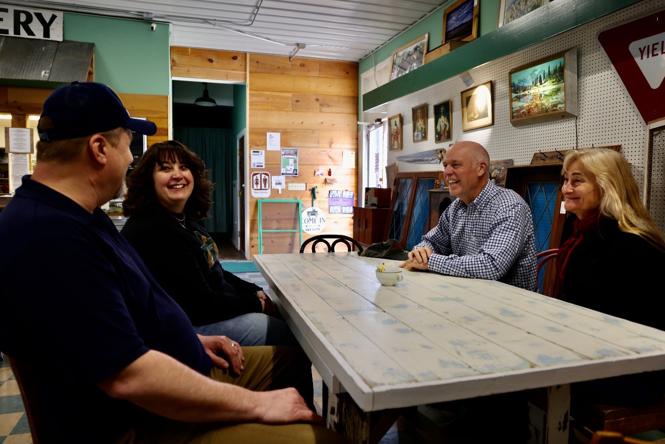 Gov. Gianforte Promotes Local Small Businesses in Eastern Montana