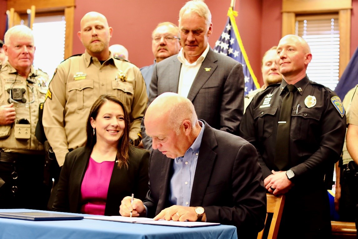 HB256 and HB791 Signing