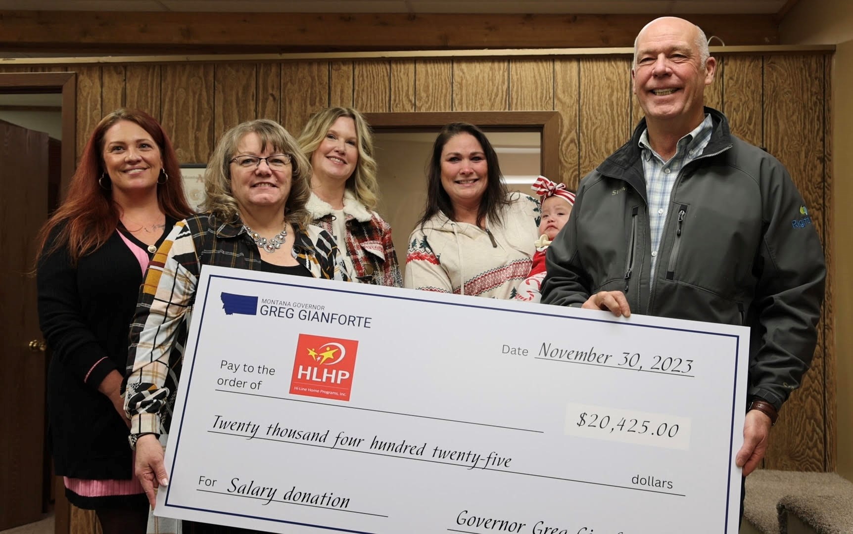 Governor Gianforte Contributes Salary to Serve Hi-Line Families and ...