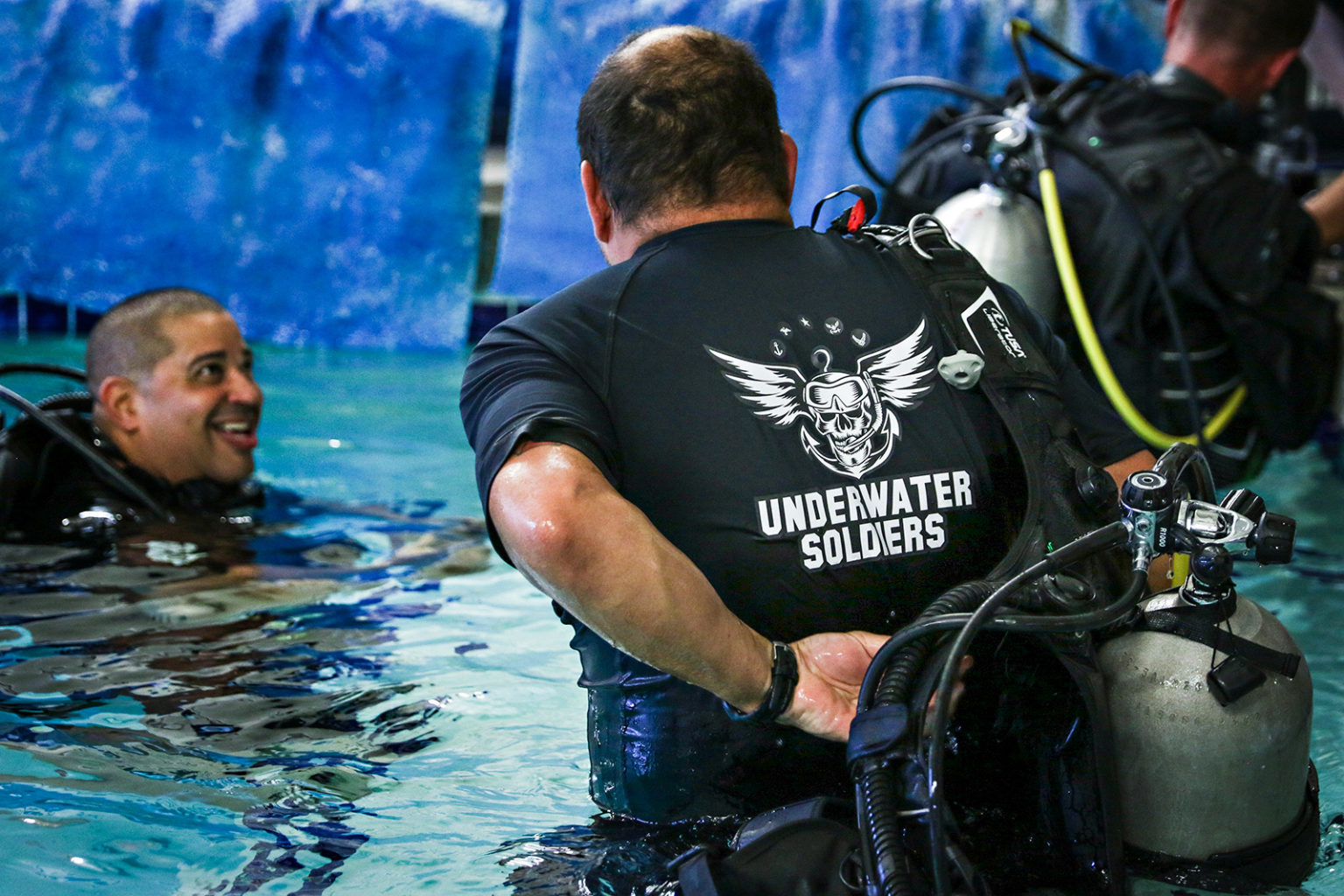 Underwater Soldiers Therapy Dive in Kalispell